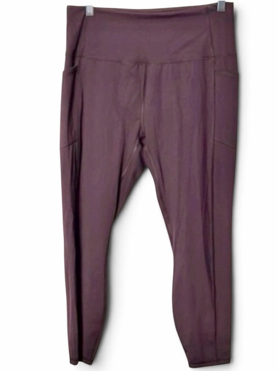 RBX Pants - RBX Purple High Waisted Crop Leggings Size XL
